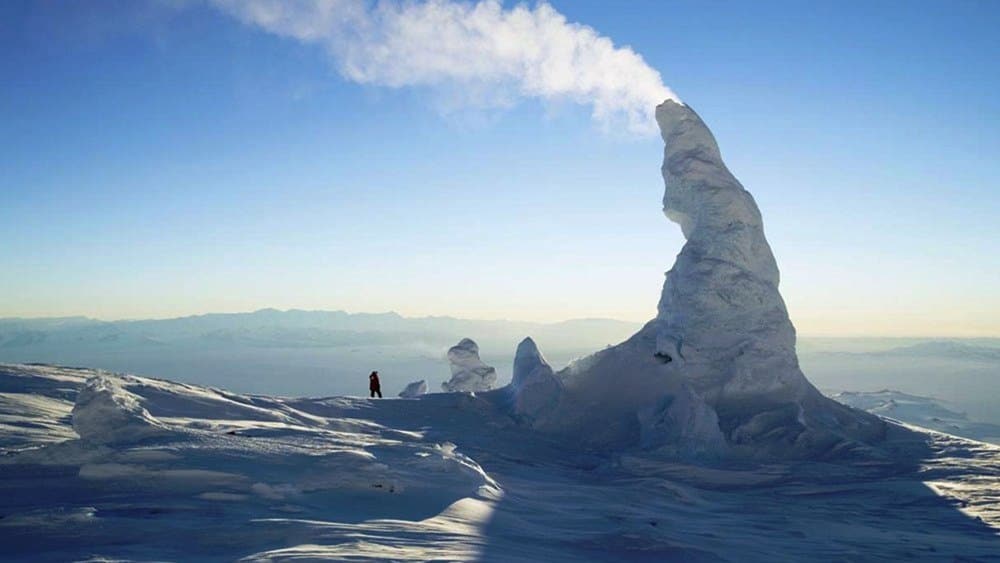 Ледените кули Еребус, Антарктида
