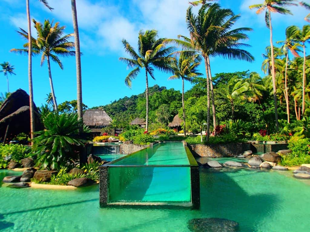 Басейн в басейна, Laucala Island, Фиджи 