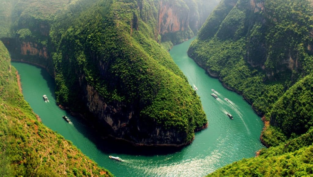 Река Яндзъ, Китай