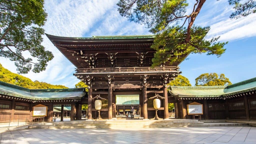 Храмът Meiji Jingu Shrine