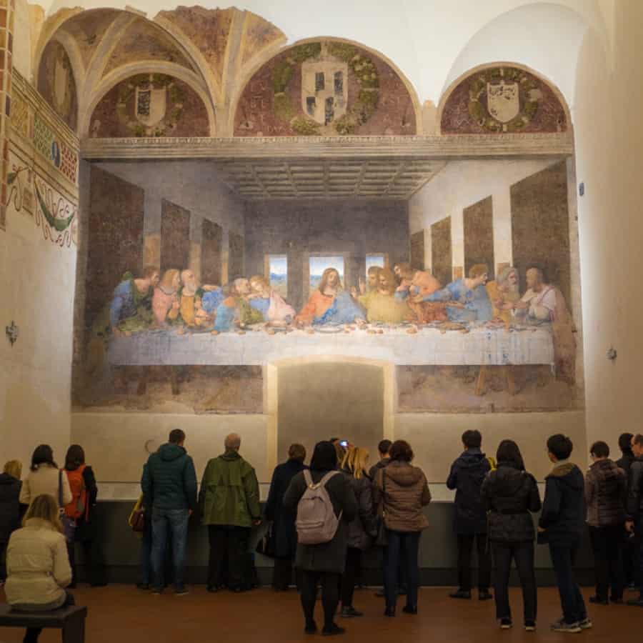 Църквата „Santa Maria delle Grazie“ и „Тайната вечеря“